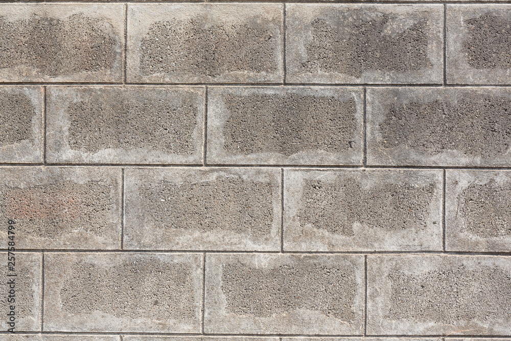 Naklejka premium Brick mortar background for design.