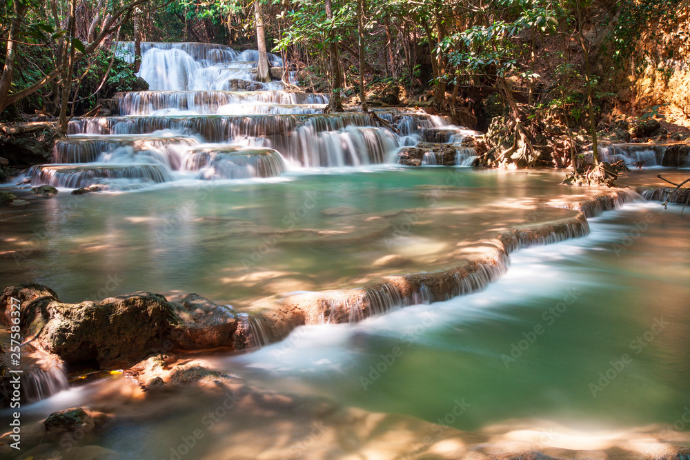 Huay Mae Kamin Falls, Kanchanaburi, Thailand