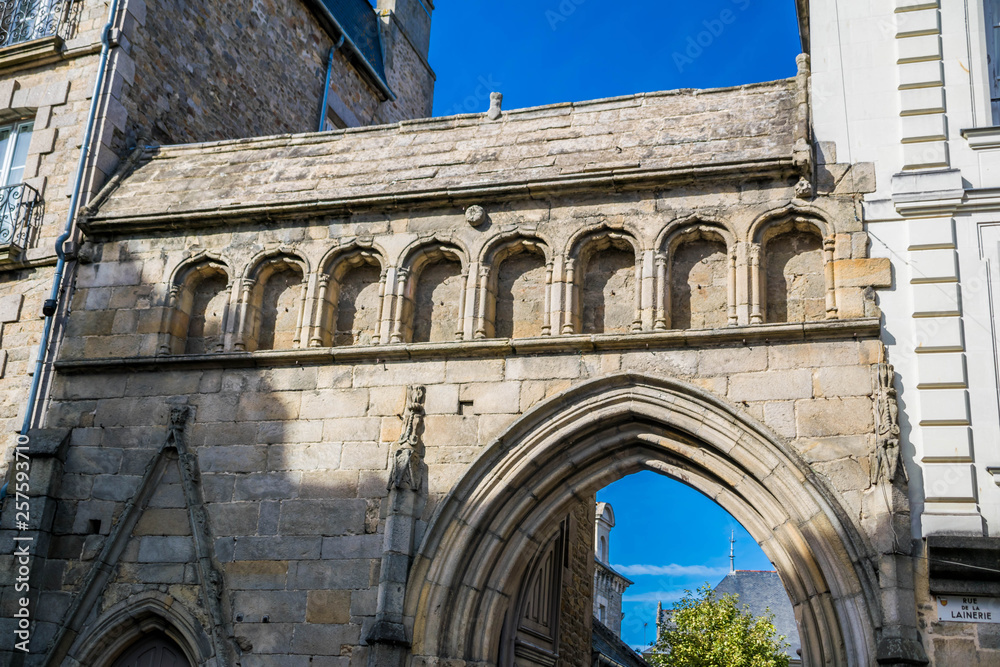Fototapeta premium Dinan, Côtes d'Armor, Bretagne, France.