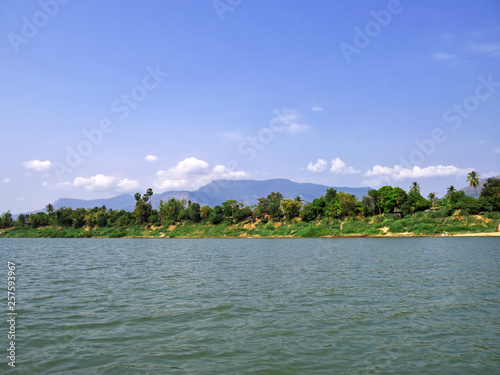 Mekong river, Pakse, Laos, Champassak photo