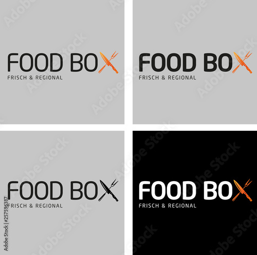 Logo Food Box X-Fork-Knife