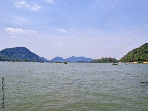 Mekong river, Champassak, Laos, Pakse photo