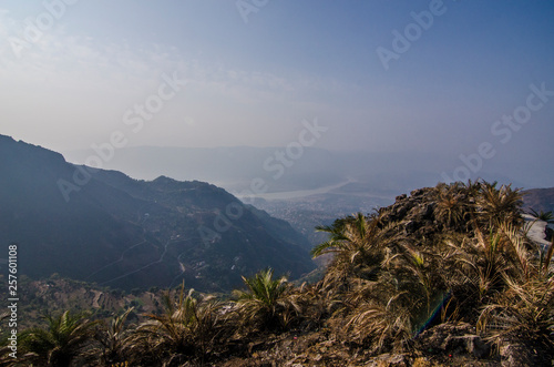 Bilaspur town seen from Bandladhaar photo