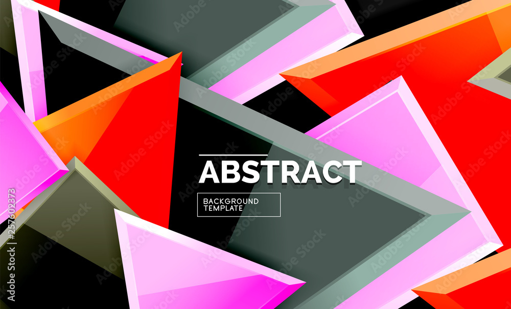 Shiny style geometric background Shiny style geometric background