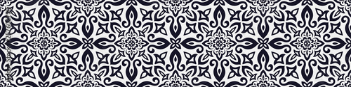 Azulejos Tile Vector Seamless Pattern