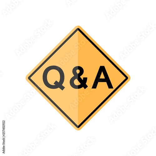 Free Download Q&A or Questions and answers sign or icon - GFXLoad