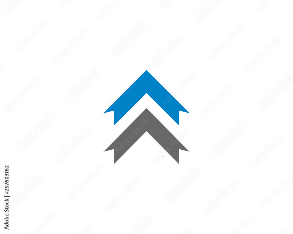 Arrows logo template vector icon illustration Arrows logo template vector icon illustration