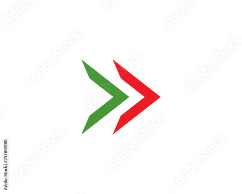 Free Download Arrows logo template vector icon illustration - GFXLoad