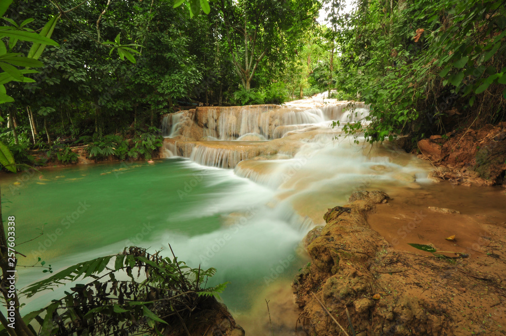 Kao Fu Waterfall at Lampang Thailand Kao Fu Waterfall at Lampang Thailand