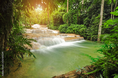 Kao Fu Waterfall at Lampang Thailand