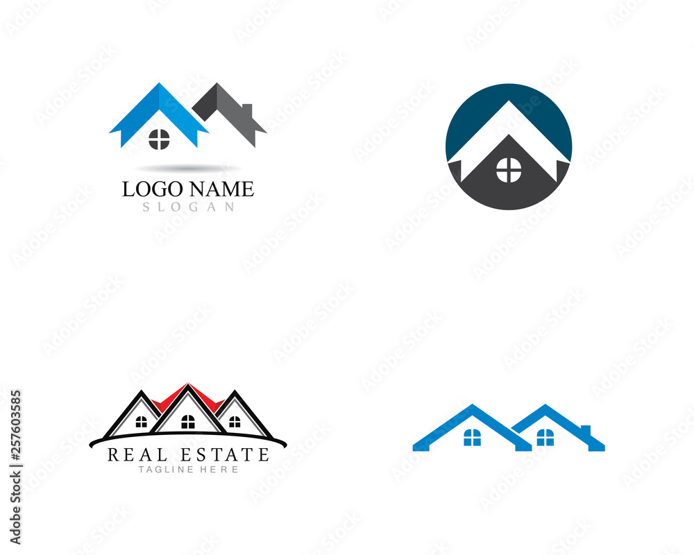 Real Estate , Property and Construction Logo design for business corporate sign. Vector Logo . Real Estate , Property and Construction Logo design for business corporate sign. Vector Logo .