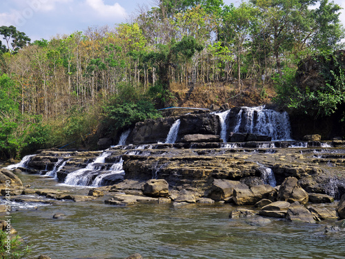 Waterfall, Laos, Champassak photo