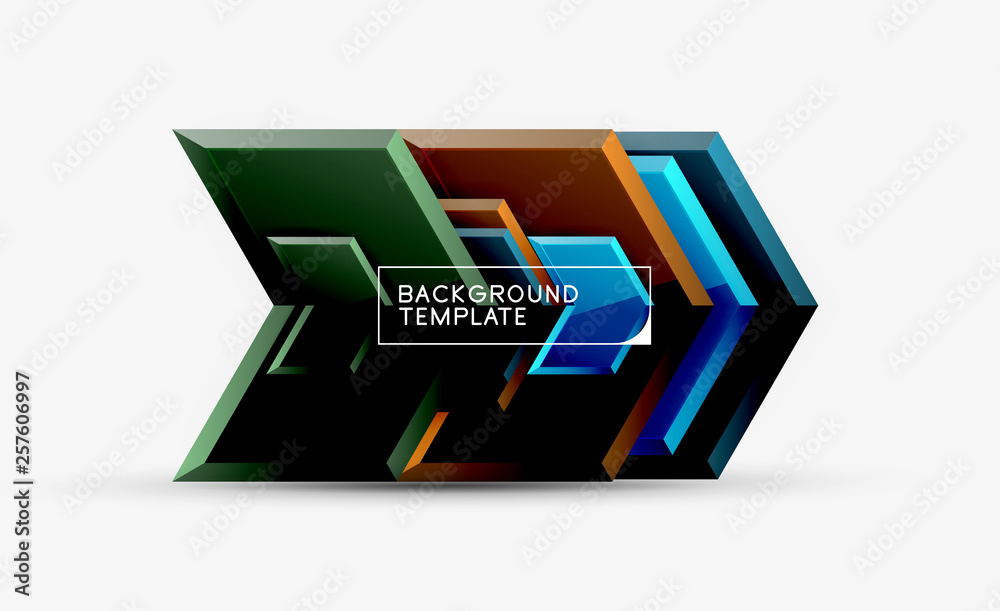 Techno arrow background, template design Techno arrow background, template design