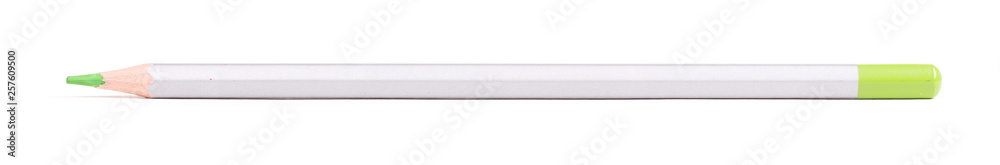 Wooden color pencil - green