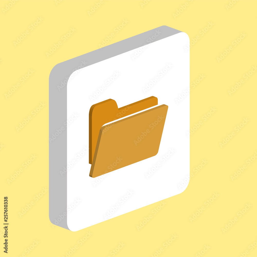 Folder computer symbol