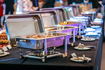 Chafing Dish with food