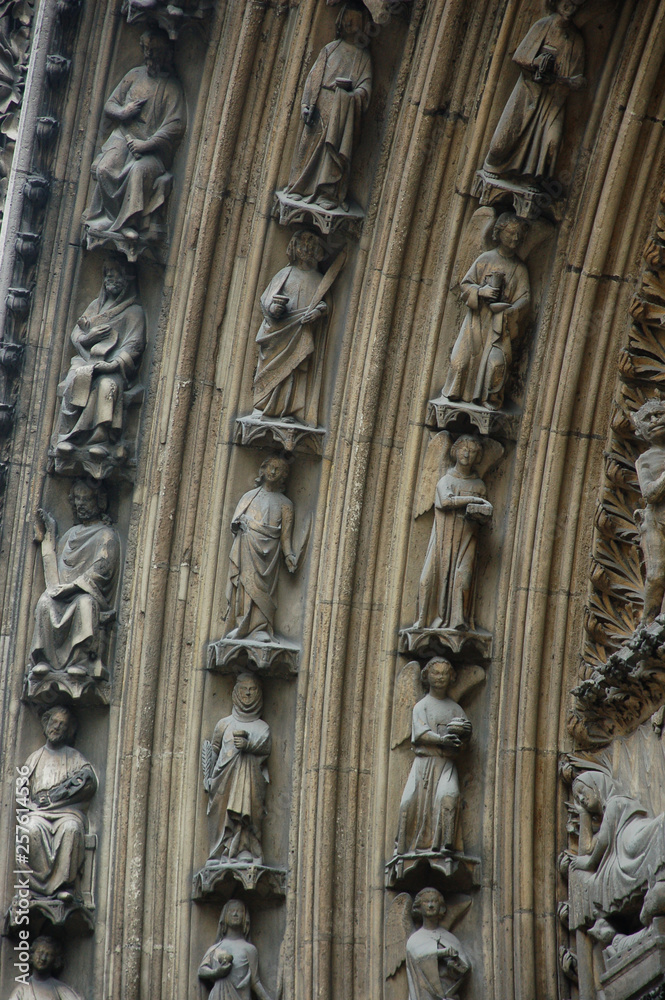 Detail of Notre-Dame de Paris
