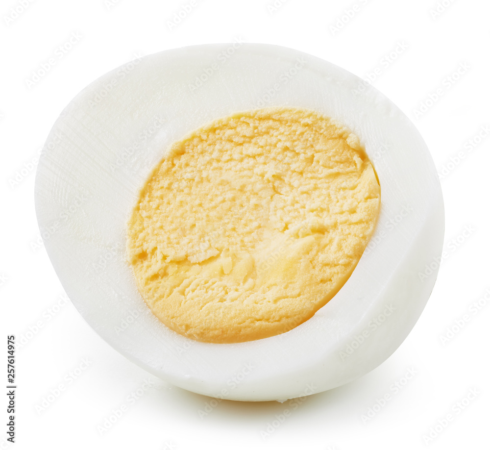 With egg isolated on white With egg isolated on white