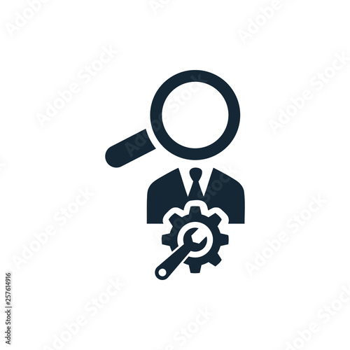 solution , search , settings , manage , search solution  icon 