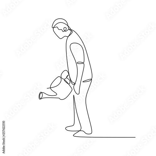 a picture of a continuous l...