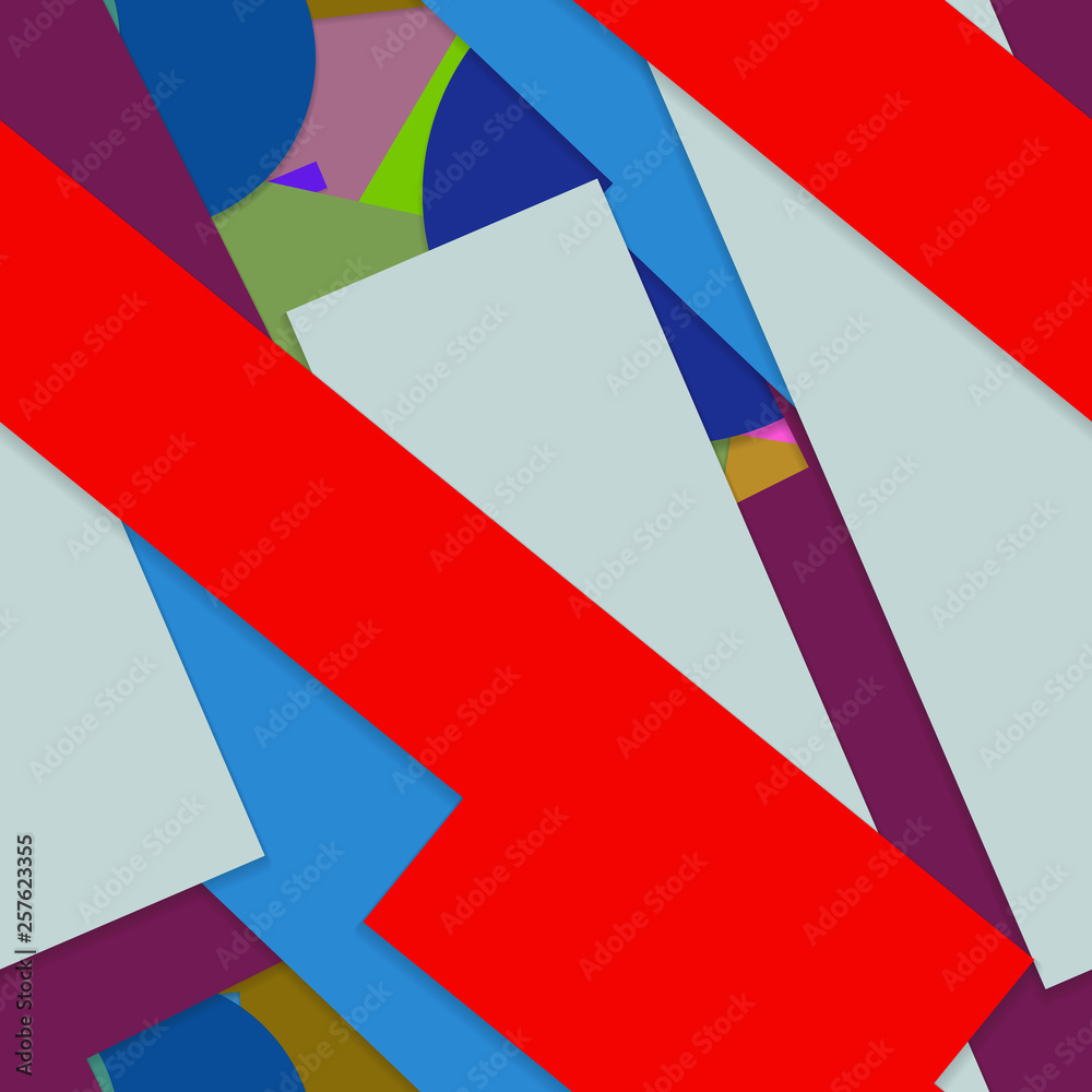 Flat material design - Creative vector trend seamless Flat material design - Creative vector trend seamless