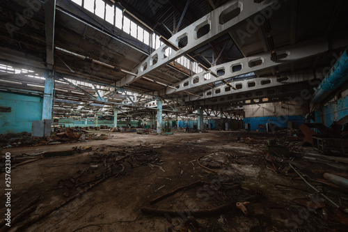 Building interior in Jupiter Factory, Chernobyl Exclusion Zone 2019