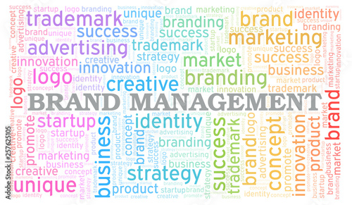 Brand Management word cloud.