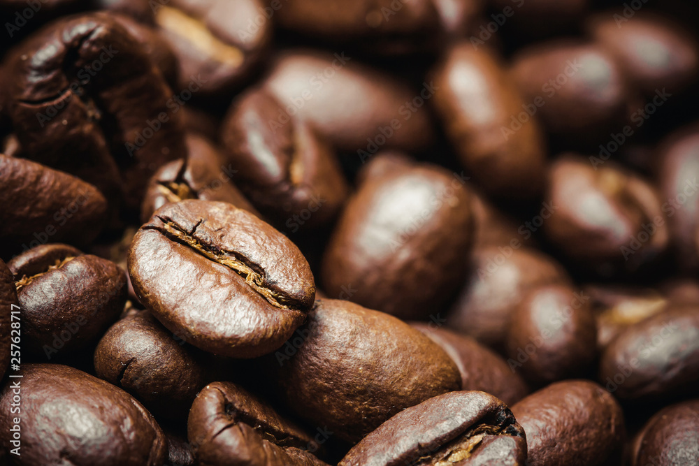 Coffee beans background. Coffee beans background.