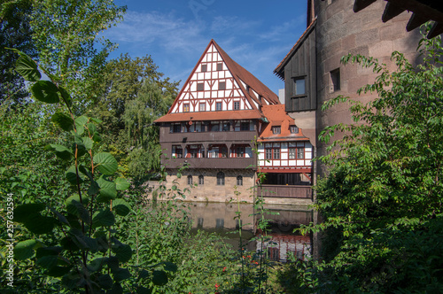 Weinstadel one of the most picturesque part of Nuremberg photo