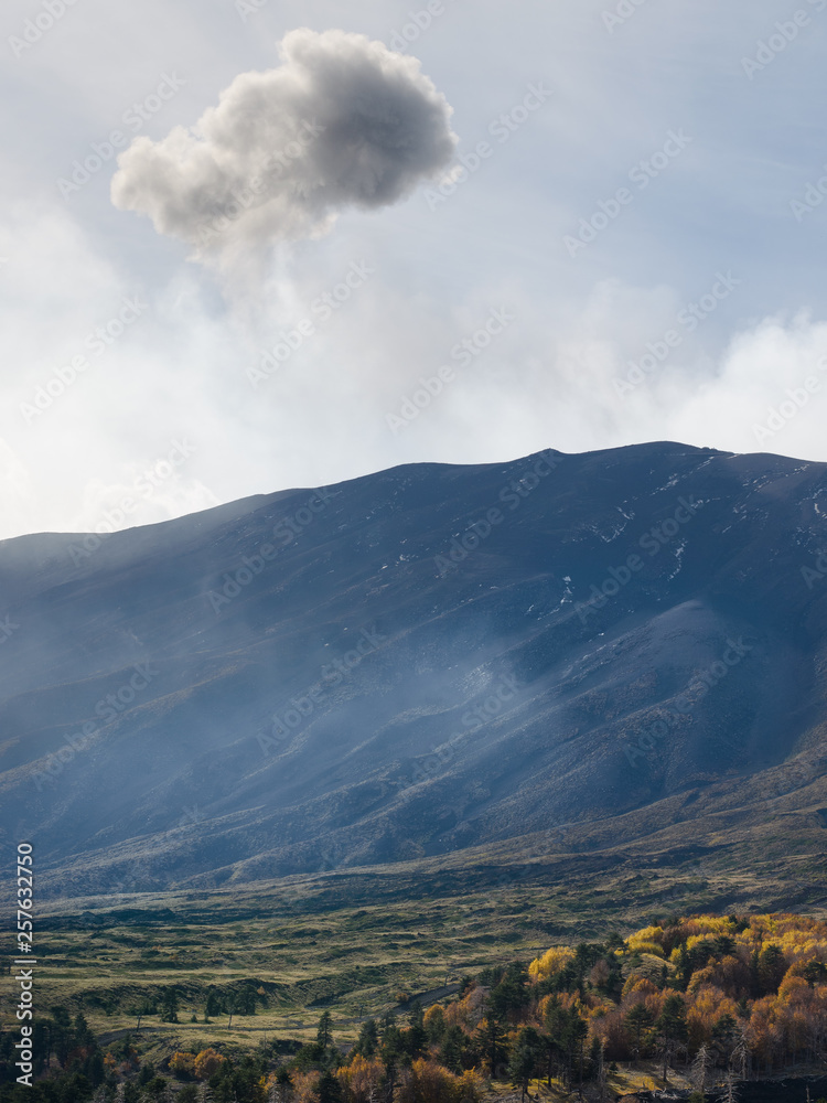 Mount Etna landscape, Sicily, Italy