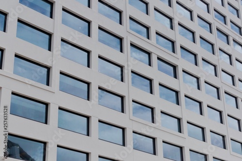 Commercial building windows