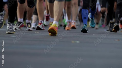 Runners' feet - Berlin Marathon