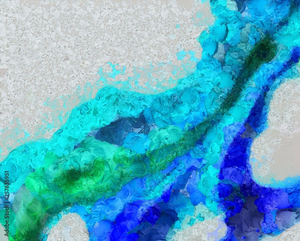 Obraz premium Colorful scratched grunge texture. Dry oil strokes background. Design pattern.