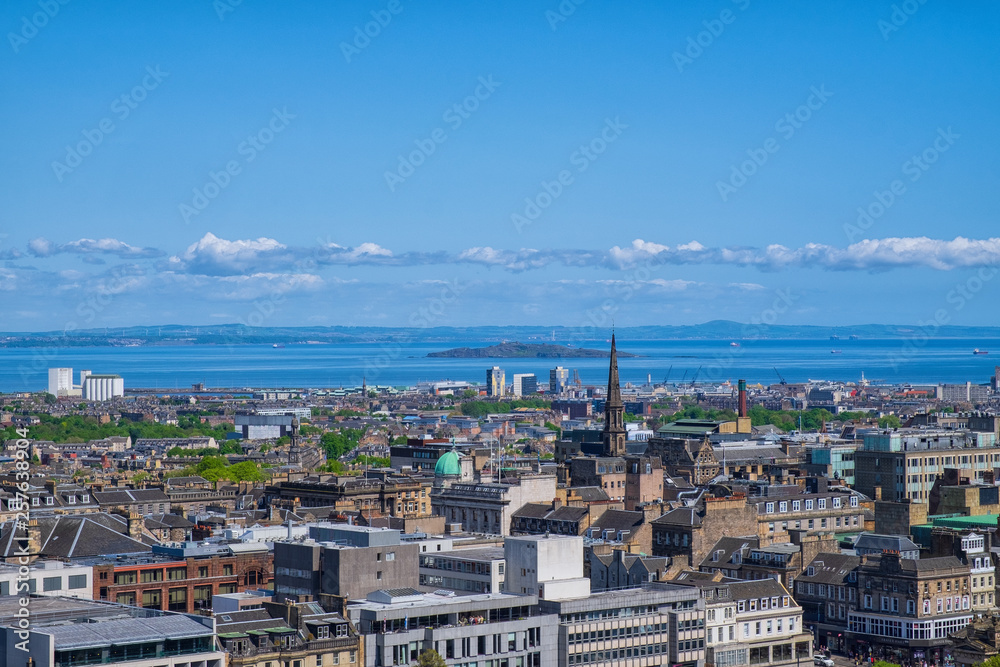 Blick auf Edinburgh/Schottland