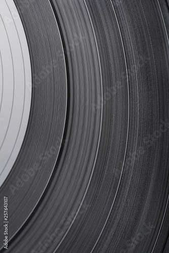 Surface of an old vinyl record. Macro shot  shallow depth of field. SDF.