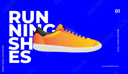 Running Shoes Web Banner