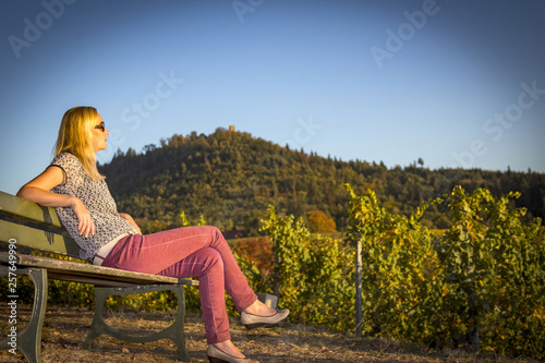 Foto Bade-Baden_Rebland_Weinberge im Spätsommer_07