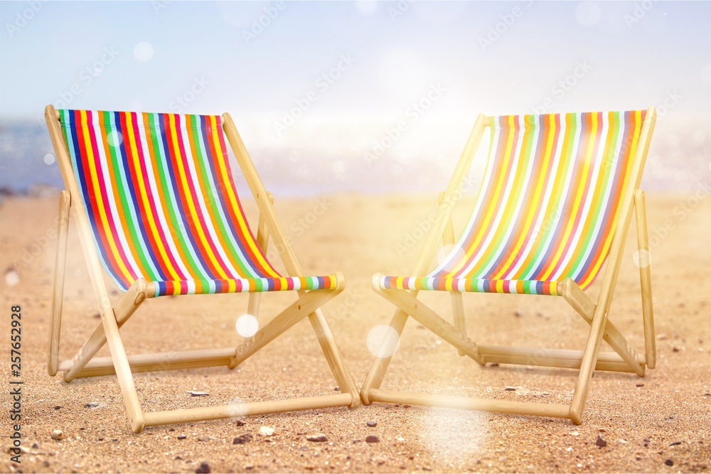 Matcheswooden chaise longue chairs isolated on white Matcheswooden chaise longue chairs isolated on white