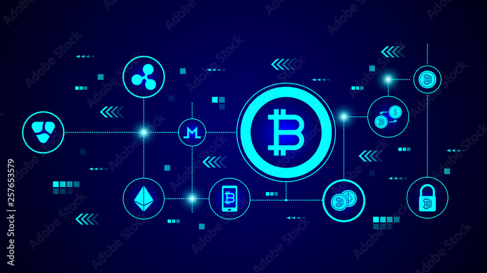 bit coin sign icon. From crypto set bit coin sign icon. From crypto set