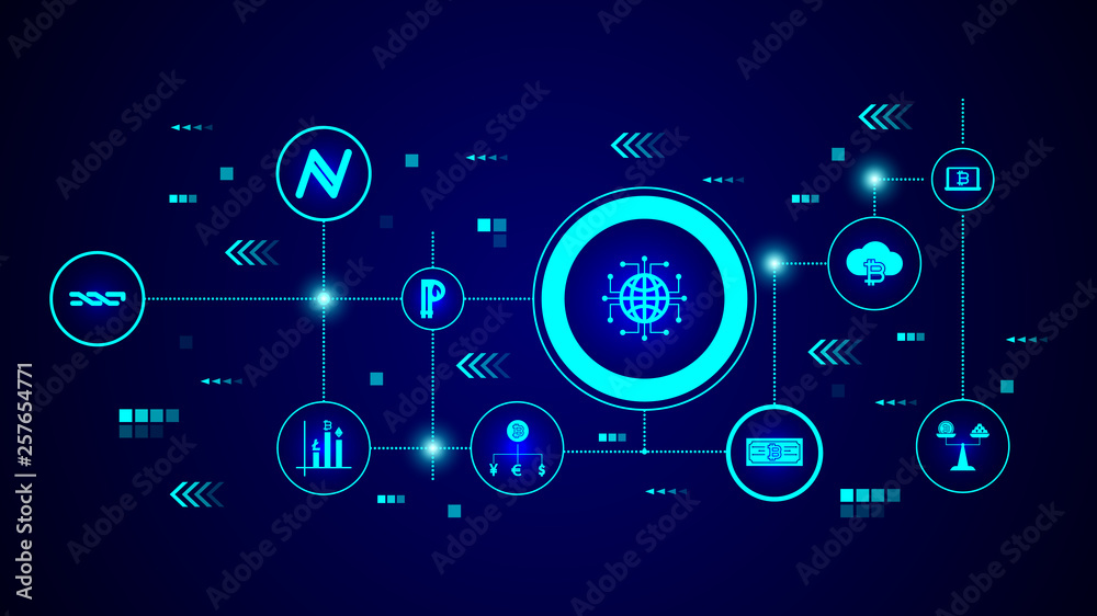electronic globalization icon. From crypto set electronic globalization icon. From crypto set