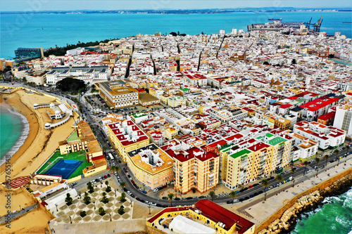 Luftbilder von Cadiz in Spanien | Cadiz aus der Luft