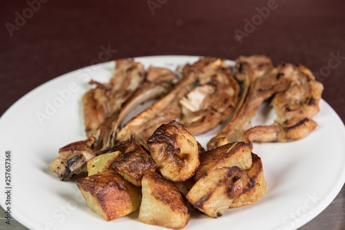 Abbacchio; Lamb; Cucine; Tipical; Rome; Lazio; Italy; Europe photo