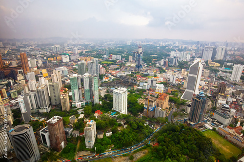 Aerial View of Kuala Lumpur © FiledIMAGE