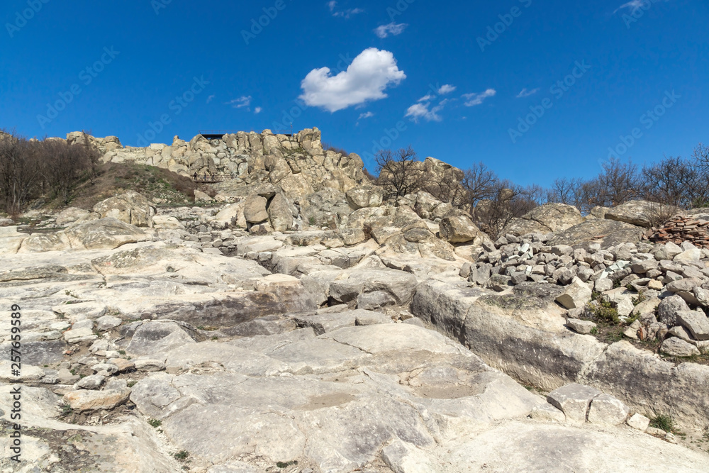 Ruins of Ancient sanctuary city Perperikon, Kardzhali Region, Bulgaria