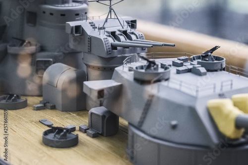 Foto Model ship of the Second World War