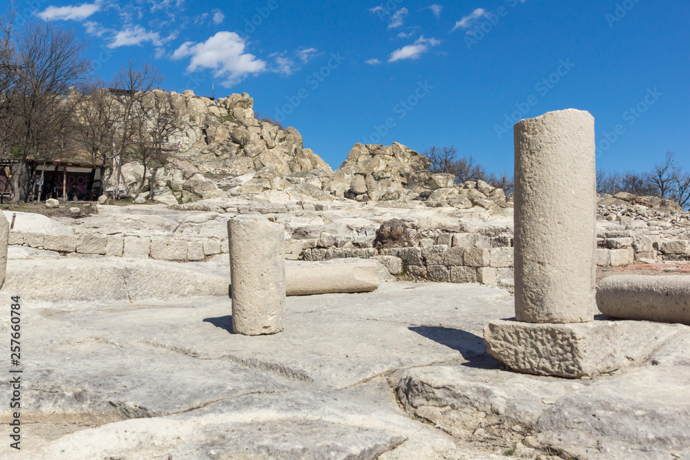 Ruins of Ancient sanctuary city Perperikon, Kardzhali Region, Bulgaria