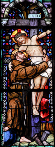 San francisco of asisi with Christ