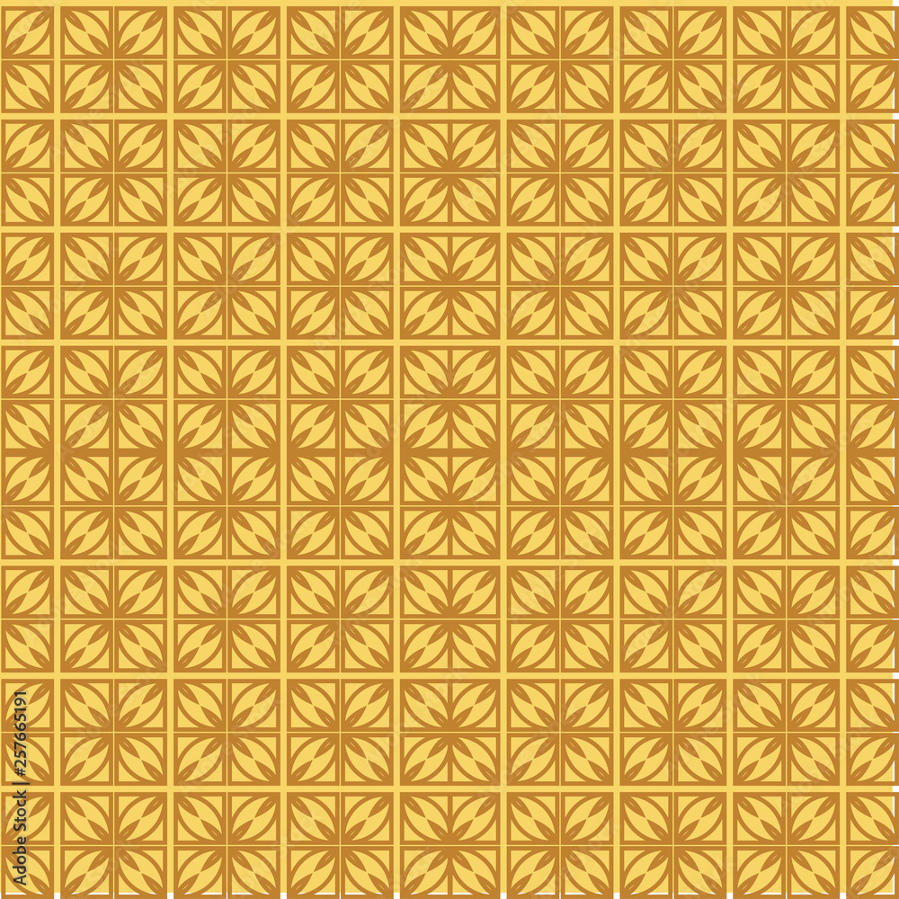 Modern Stylish Geometry Seamless Pattern Art Deco Background. Luxury Texture For Wallpaper, Invitation. Vector Illustration. Orange color Modern Stylish Geometry Seamless Pattern Art Deco Background. Luxury Texture For Wallpaper, Invitation. Vector Illustration. Orange color