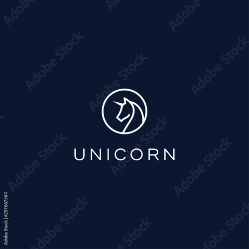 unicorn logo design