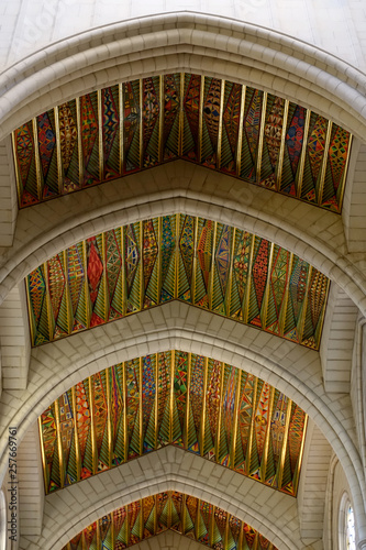 plafond de la cathédrale